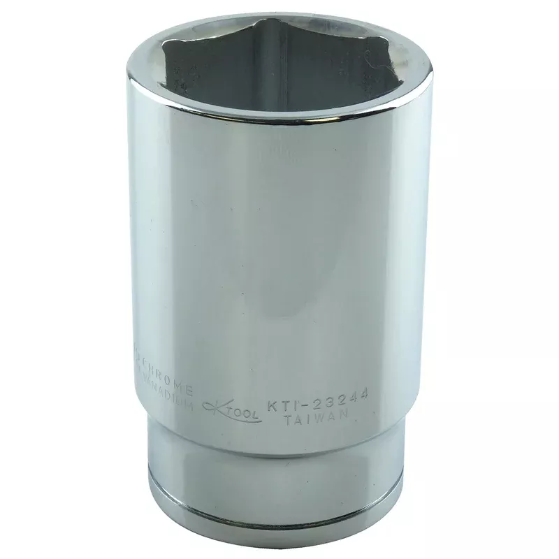 1/2″ Drive Deep 6 Point Chrome Socket, 1-3/8″