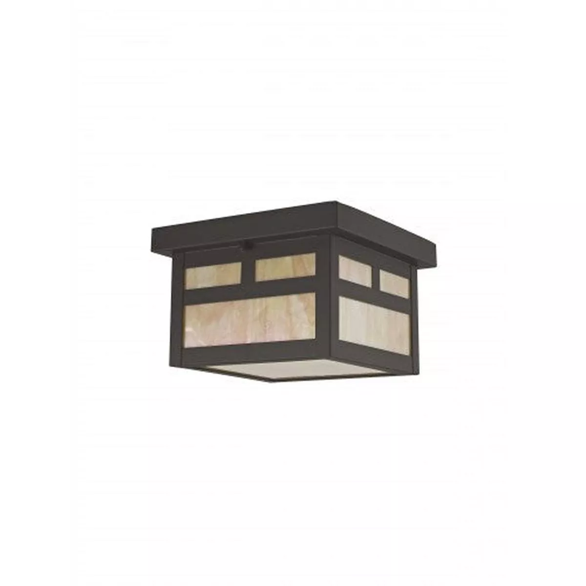 1 Light Bronze Outdoor Ceiling Mount
