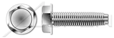#10-24 X 1/2″ Trilobe Thread Rolling Screws for Metals, Hex Indented Washer Head, 410 Stainless Steel, Passivated and Waxed