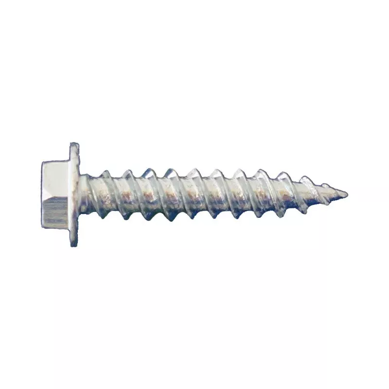 #10 x 1-1/2″ Serrated Hex Head Sheet Metal Screw – Zinc, Pkg 3500
