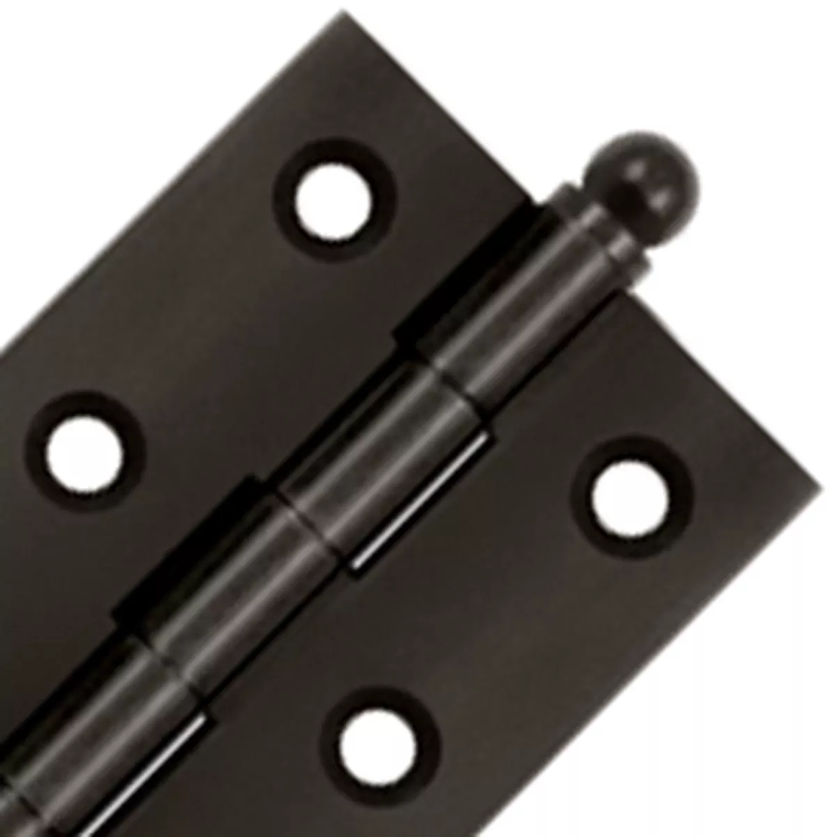 2 1/2 Inch x 1 11/16 Inch Solid Brass Cabinet Hinges (Oil Rubbed Bronze Finish)