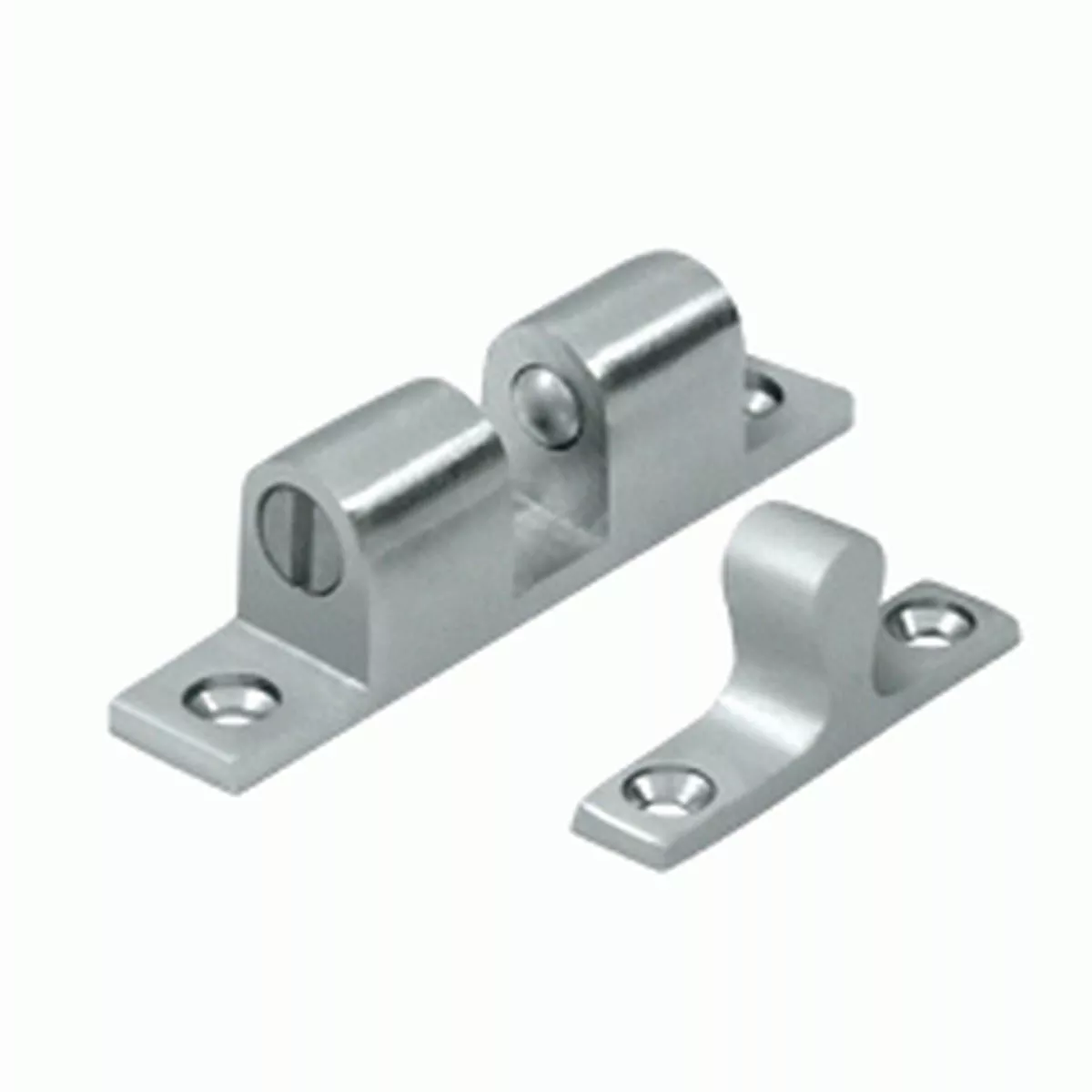 2 1/4 Inch Deltana Ball Tension Catch (Brushed Chrome Finish)