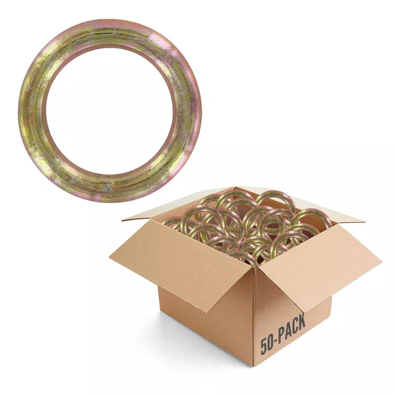 2″ Heavy Duty Round Ring – 10,000 lbs. BS – 50 Pack