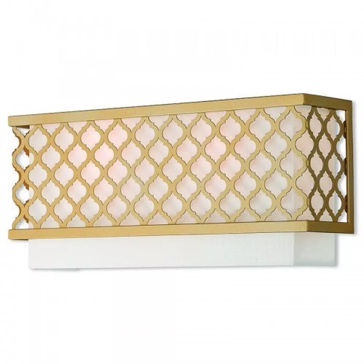 2 Light Soft Gold ADA Wall Sconce