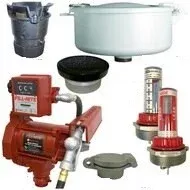 20 GPM Pump & Gas Vent Kit For 550 Gal. x 49 in. Double Wall Skid Tank w/ E-Vents