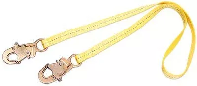 (2ft. – 6ft.) Adjustable Positioning Lanyard – Steel snap hooks on each end – Yellow abrasion resistant polyester webbing – Corrosion resistant materials – For work positioning or restraint – 3M DBI-SALA