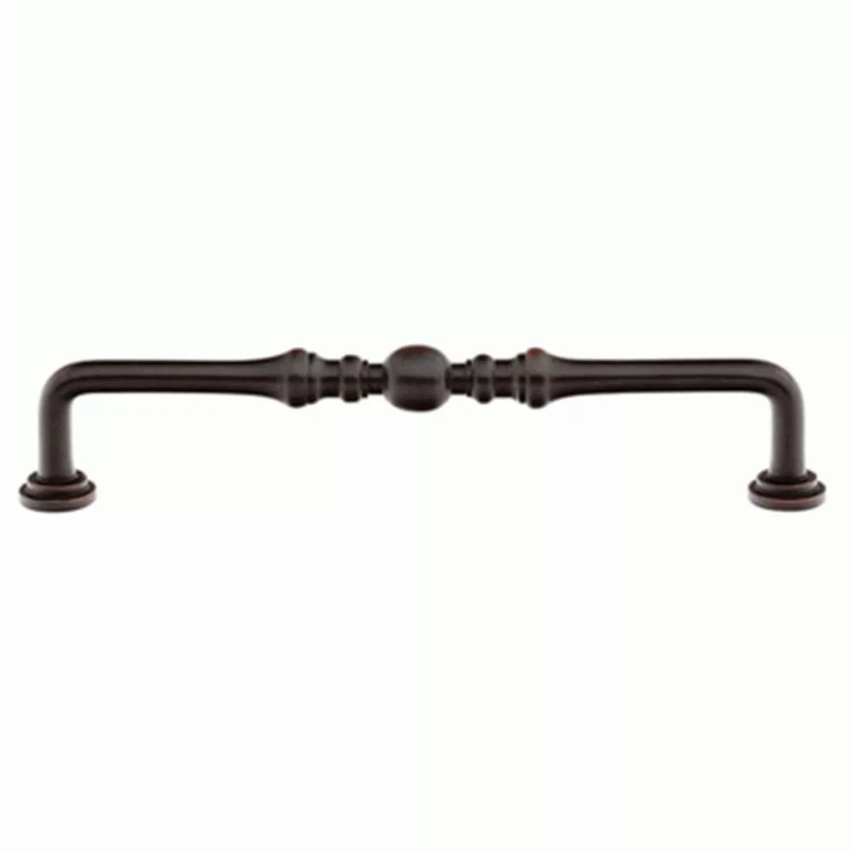 3 1/2 Inch (3 Inch c-c) Solid Brass Spindle Pull (Oil Rubbed Bronze Finish)