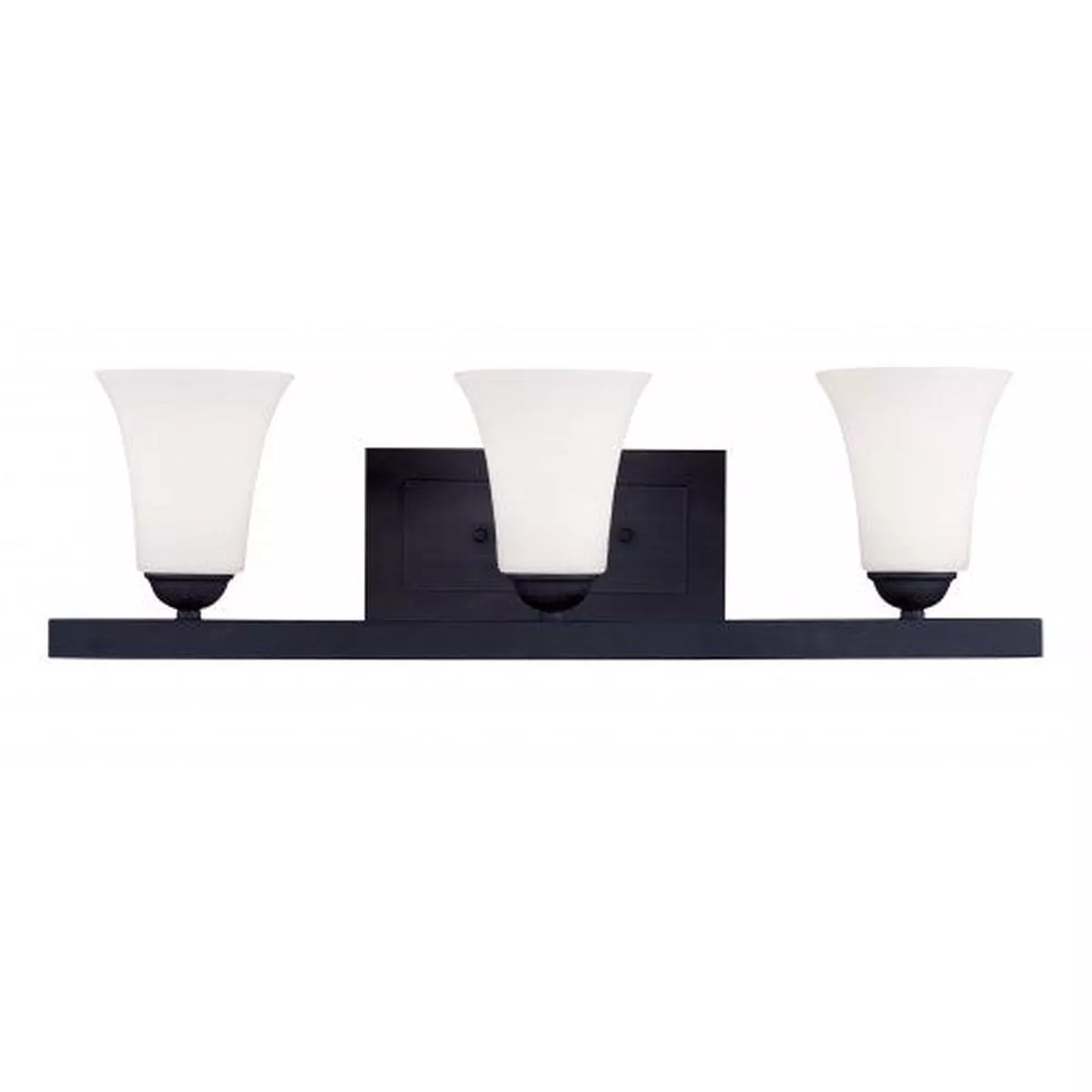 3 Light Black Bath Vanity