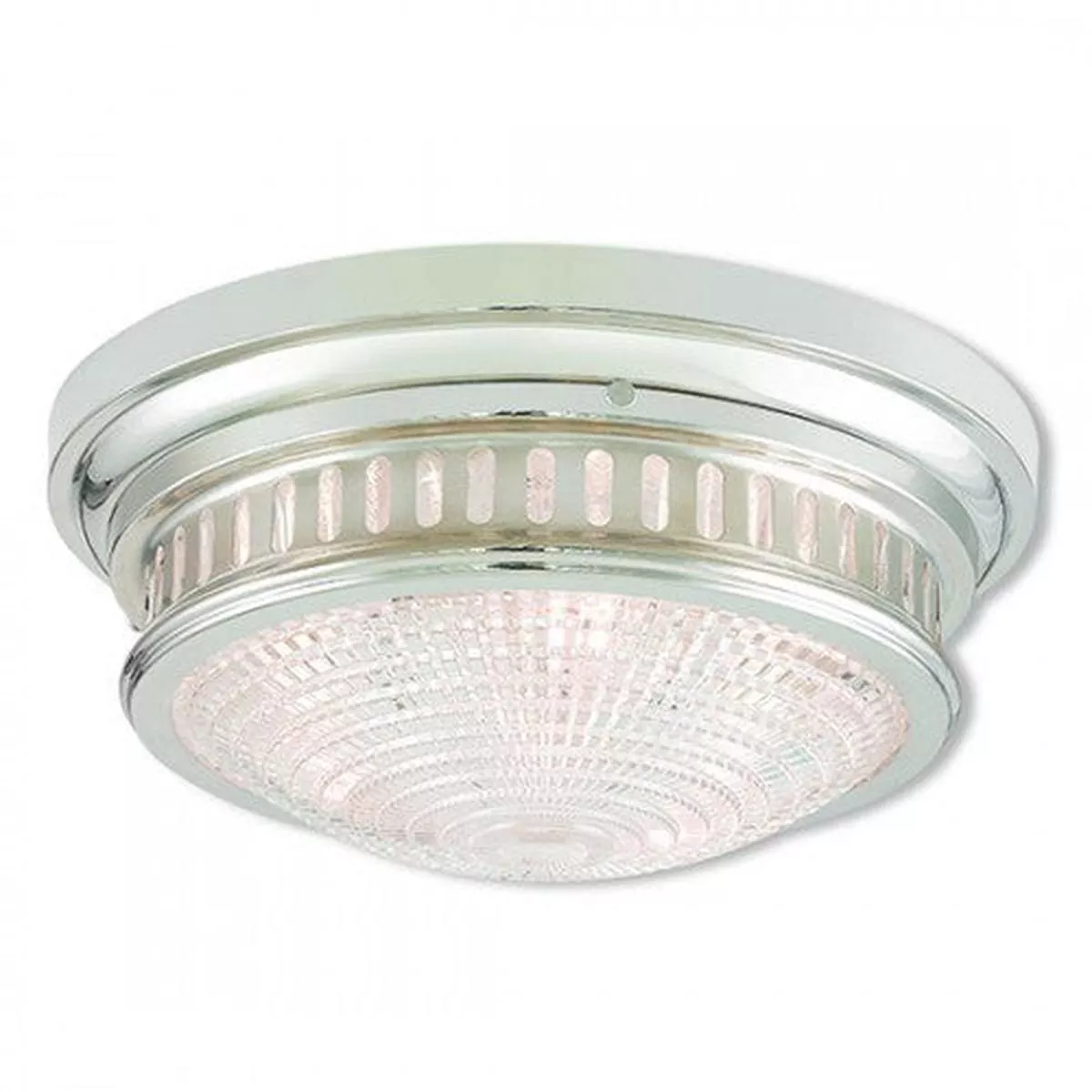 3 Light Polished Nickel Ceiling Mount