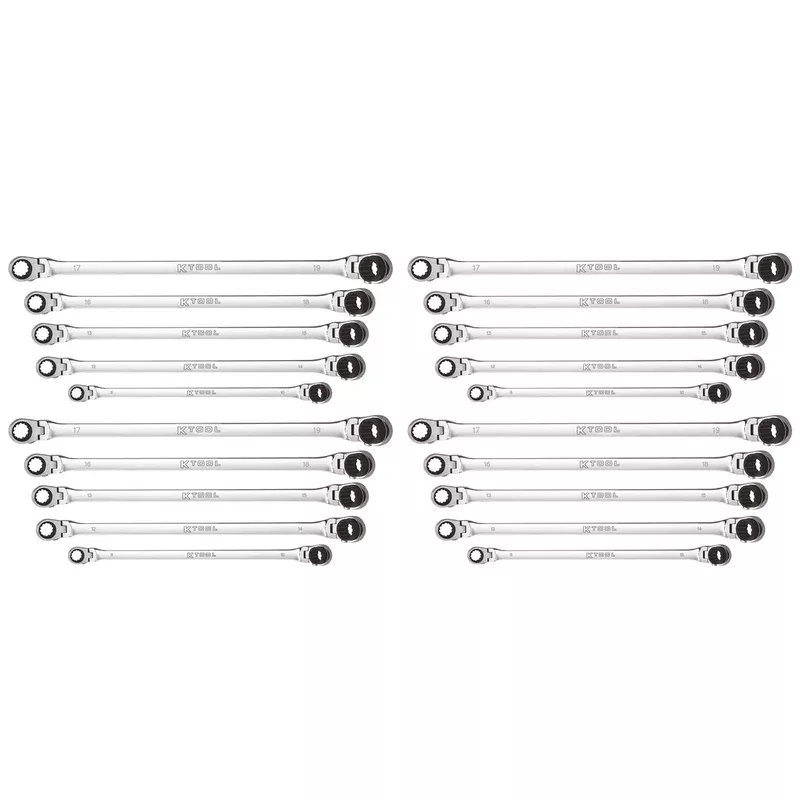 4 Sets of 5 PC METRIC DOUBLE BOX UNIV SPLINE 90 TO
