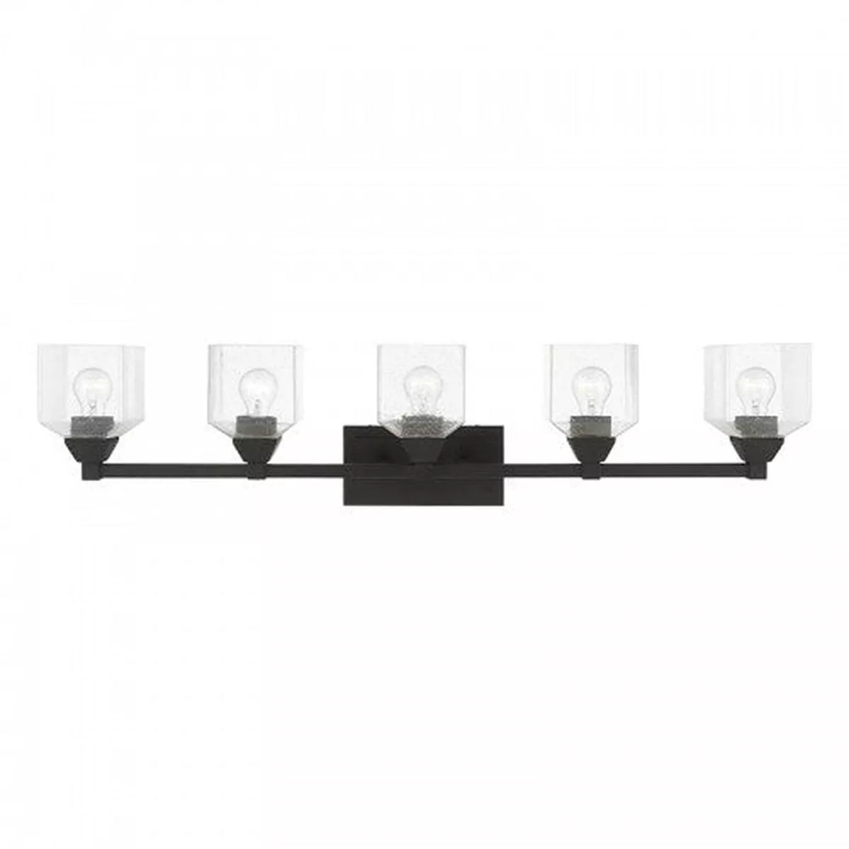 5 Light Black Vanity Sconce