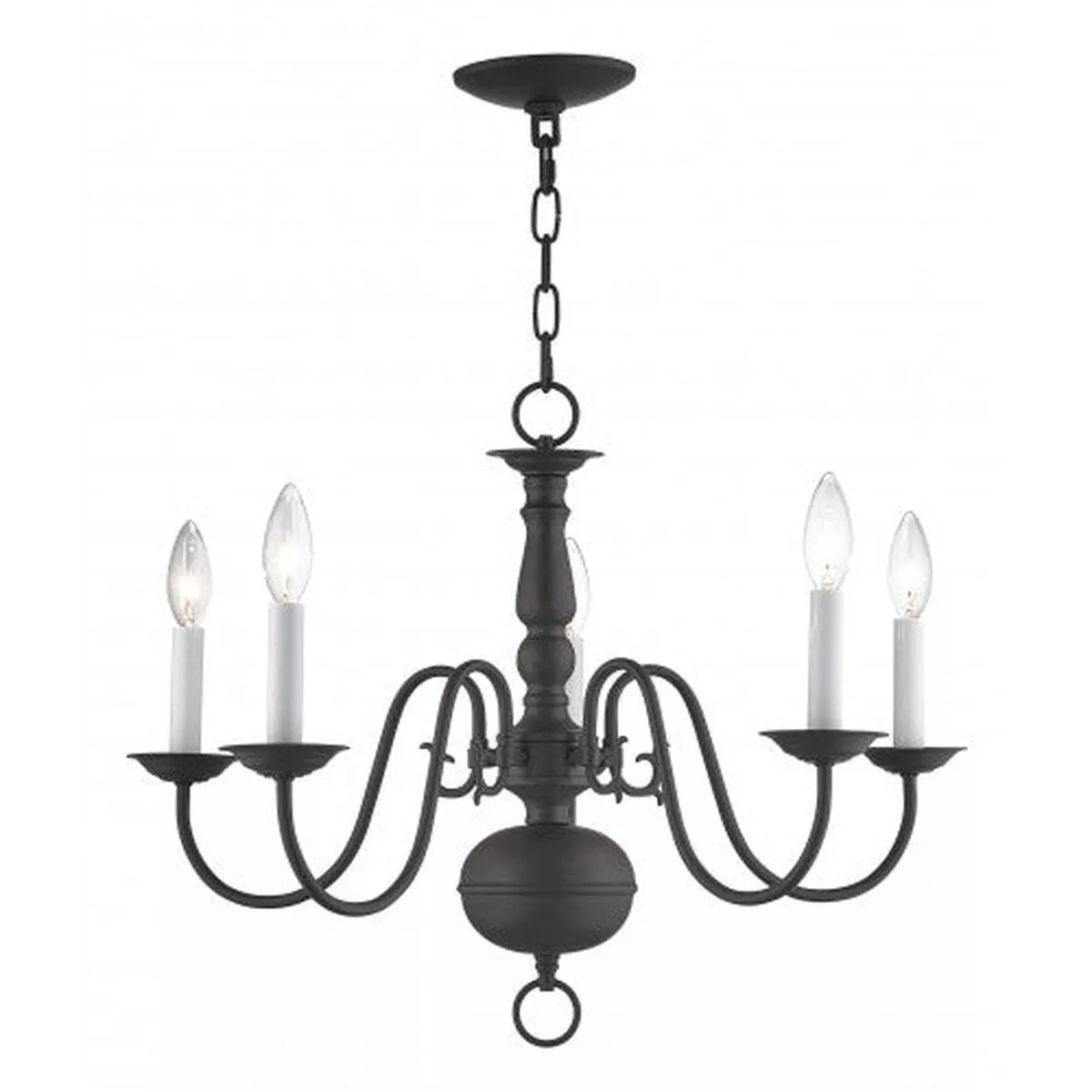5 Light BZ Chandelier