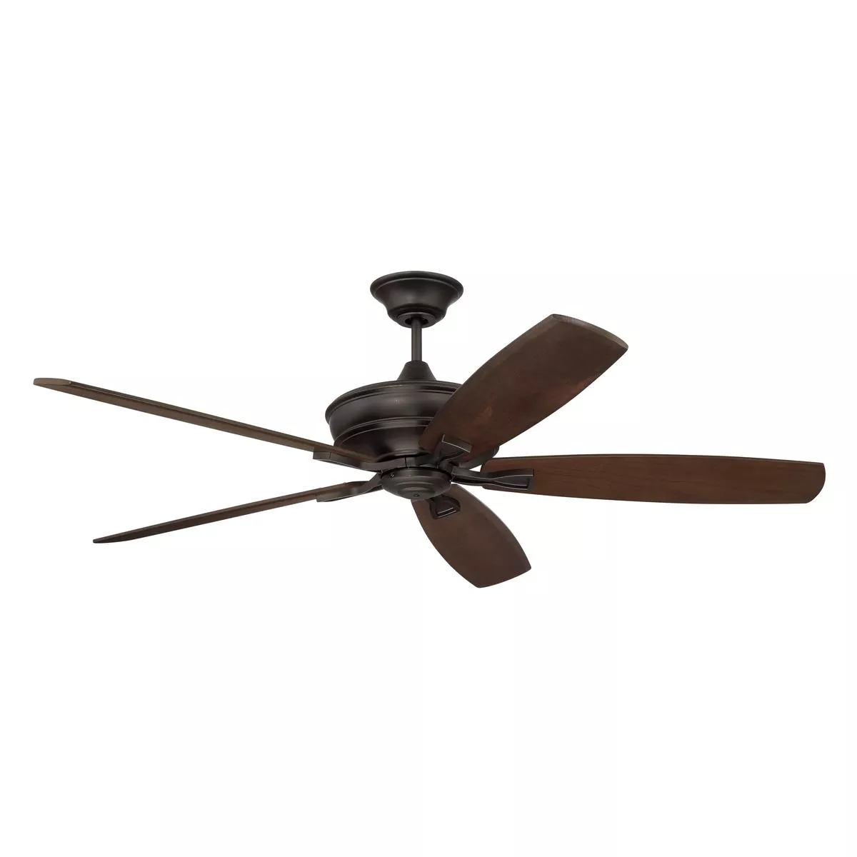 60″ Santori Indoor/Outdoor (Damp) in Espresso w/ Walnut Blades