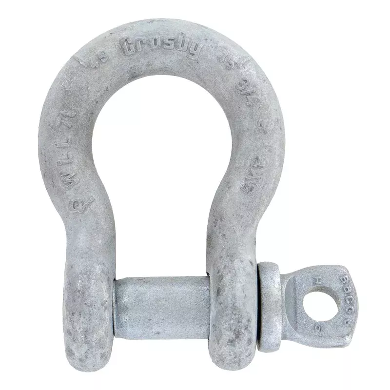 7/8″ Crosby Alloy Screw Pin Anchor Shackle | G-209A – 9.5 Ton