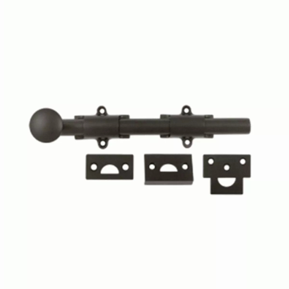8 Inch Deltana Heavy Duty Surface Bolt (Oil Rubbed Bronze Finish)