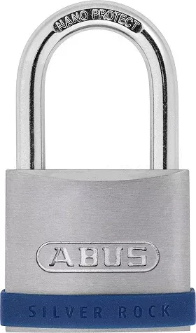 ABUS Silver Rock 5/50 Padlock for Jobsite Storage Boxes 5/50 KA/KD