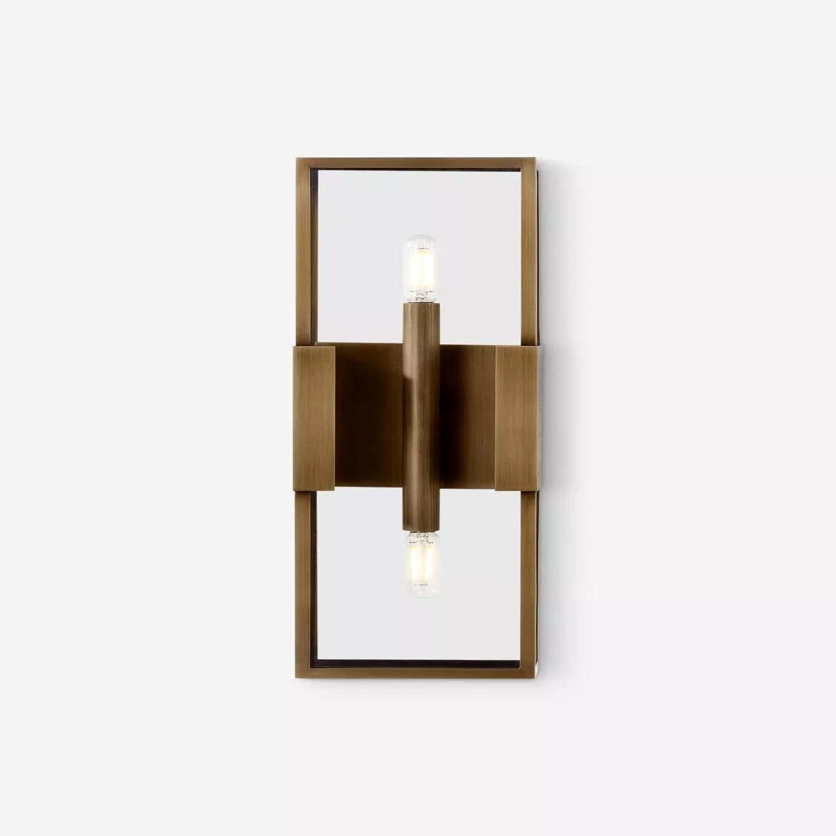 Ambre Outdoor Sconce – Antique Brass | Medium