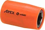 Apex UG-SF-7MM13 Standard 6-Point u-Guard Drive Impact Socket, Metric, 3/8” Square Drive