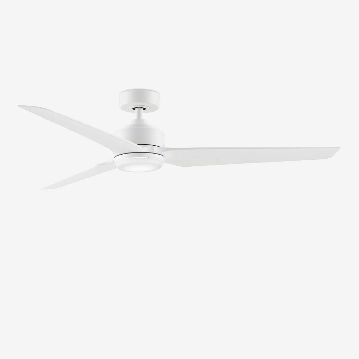 Aurore Ceiling Fan + Light – White | 56″