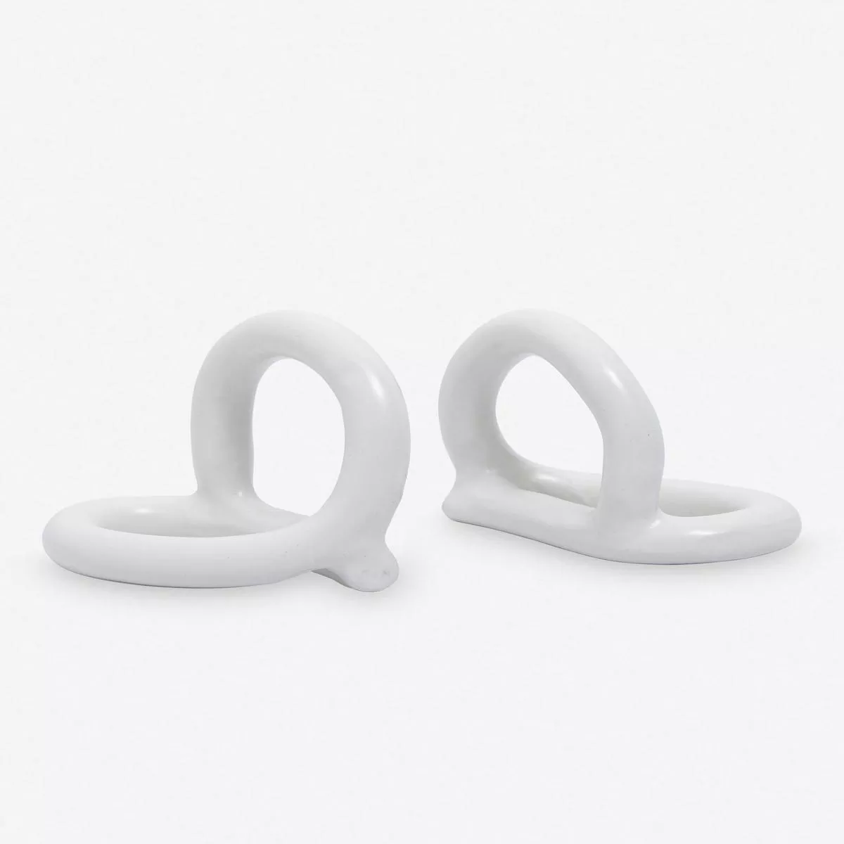 Bacchus Bookends (Set of 2) by SIN – Cream