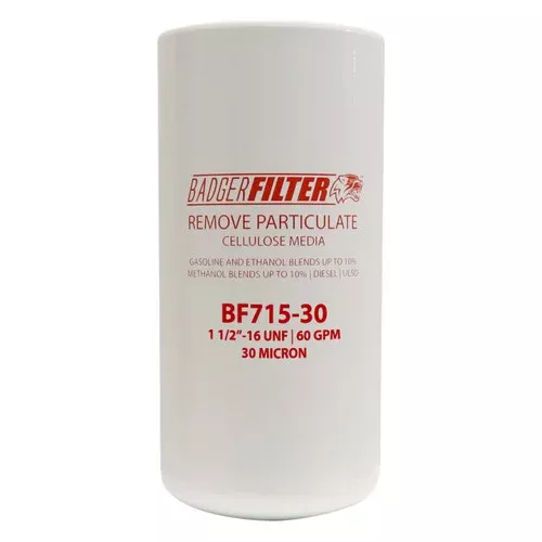 BadgerFilter BF715-30 Fuel Filter – 30 Micron, Particulate