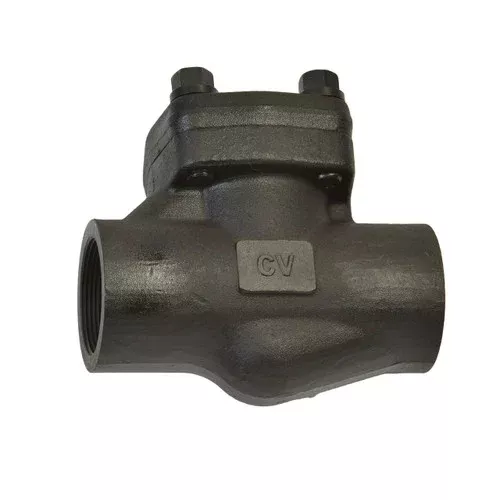 Chicago Valves 484TE006 3/4 in. Forged Steel Swing Check Valve – Threaded, Class 800, 1975 PSI