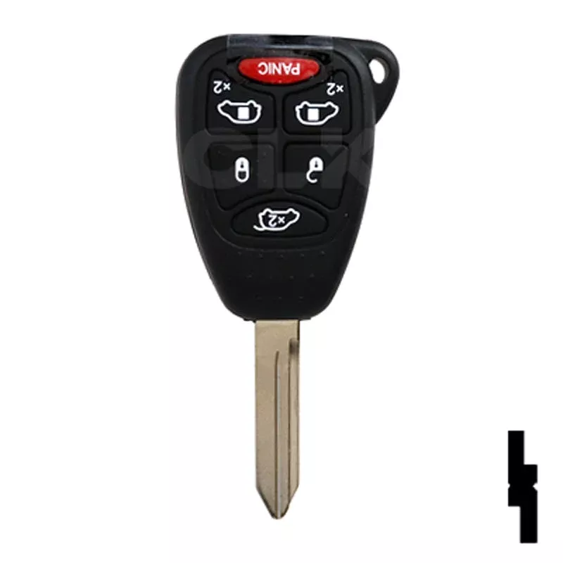 Chrysler 6 Button Remote Head Key (6B1) – By Ilco