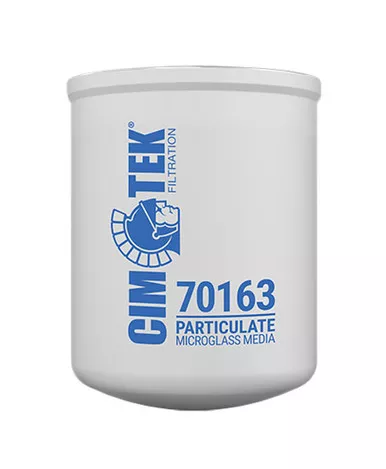 Cim-Tek 70163 40 Series Hydraulic Filter, Microglass Media, 10 Micron, 40 GPM, 5'' X 7''