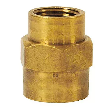 Dixon Brass1/2 in. x 3/8 in. Female NPT Reducer Coupling