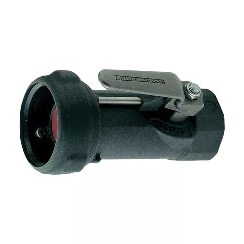 Emco Wheaton J72C-AVN0-D002 J72 Series 2 in. Female NPT Aluminum Dry Break Straight Coupler w/ FKM Seal