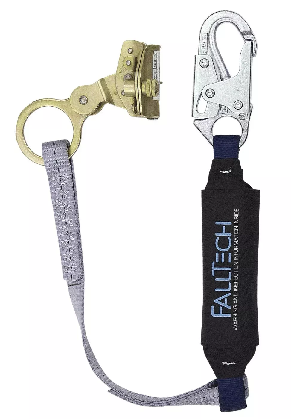 FallTech ViewPack 3′ Shock Absorbing Lanyard 8358