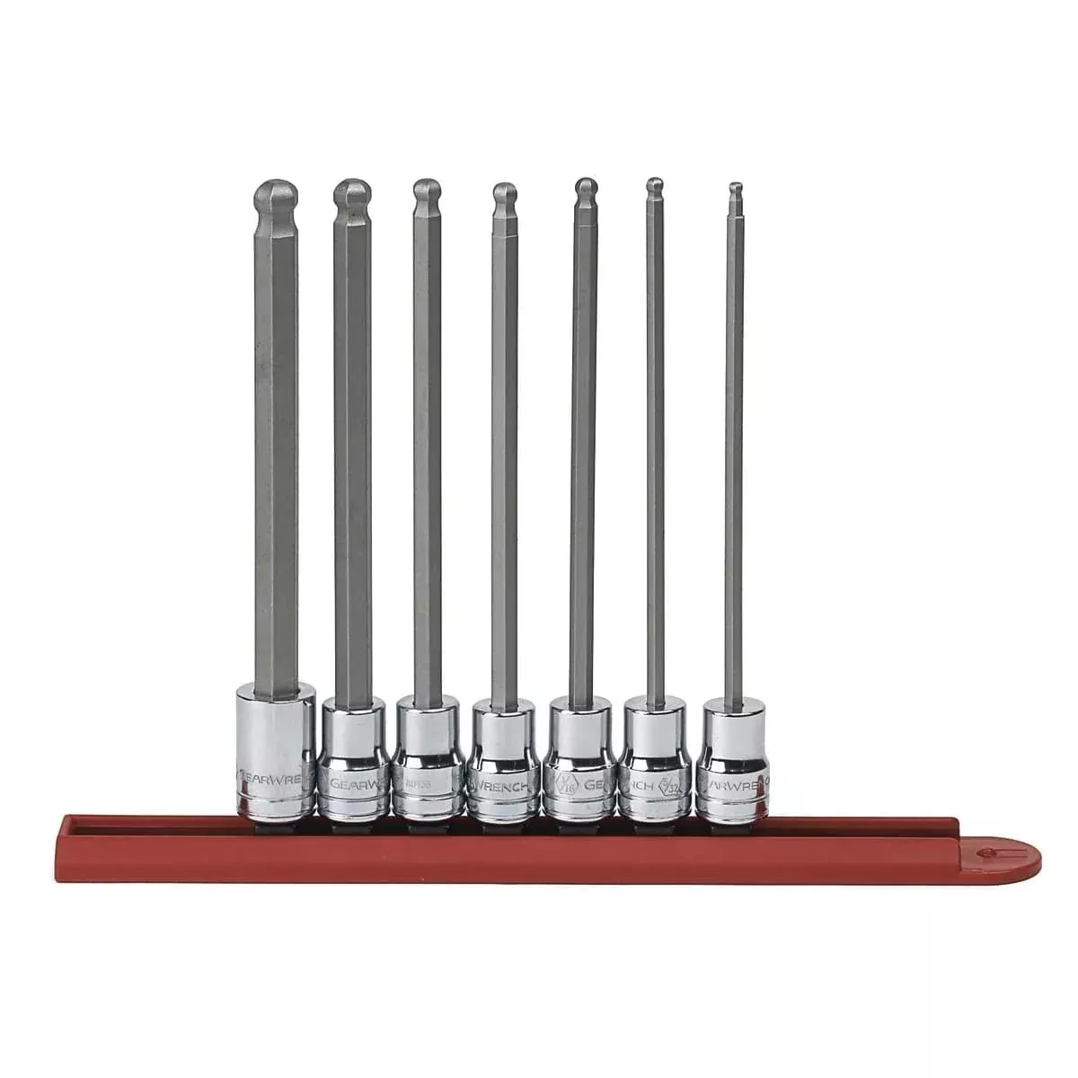 GearWrench 80574 7Pc 3/8" Dr Sae Ball Hex Bit Socket Set