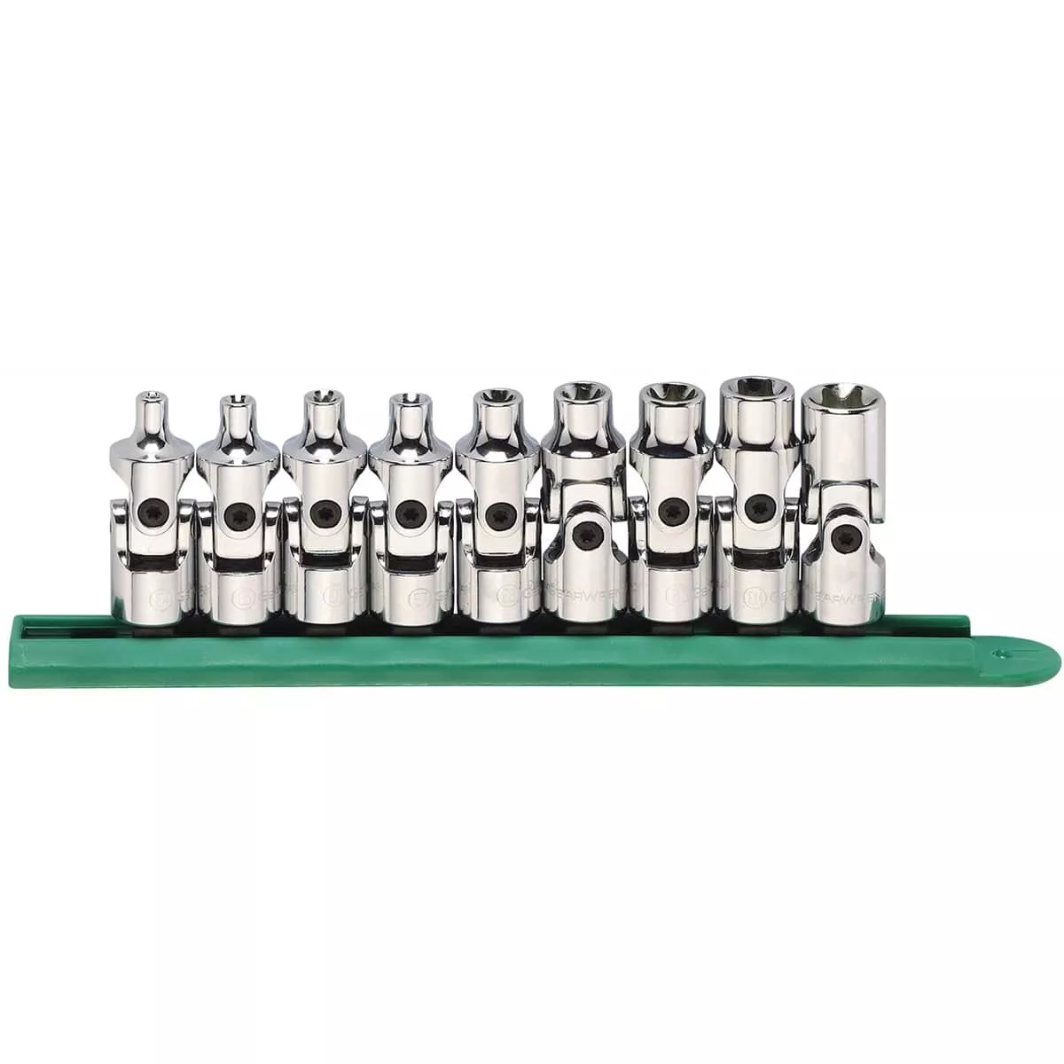 GearWrench 80985 9-Pc 3/8" Drive Universal E-Torx Bit Socket Set