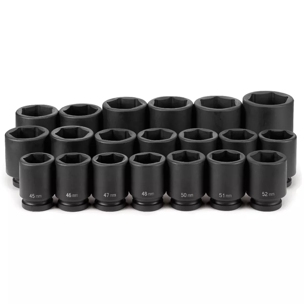 Grey Pneumatic 9020MD 1" Drive Deep Length Impact Set
