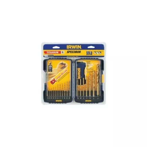 Hanson 3018010 Drill Bit 18 Pc. Tin Turbomax Pro Set