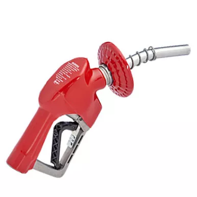 Husky 498196 3/4'' Inlet NPT XS Pressure Activated Automatic Shut-Off Light Duty Diesel Cold Weather Nozzle w/ Three Notch Hold Open Clip & POPD S Ful