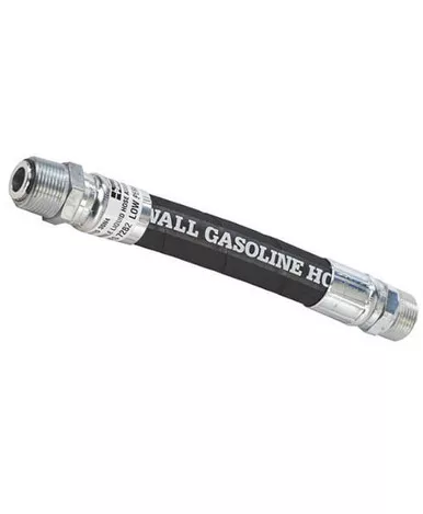 Husky CP12LP.66L EagleFlex 3/4'' x 8'' Black Low Cost Low Permeation Hardwall Whip Hose