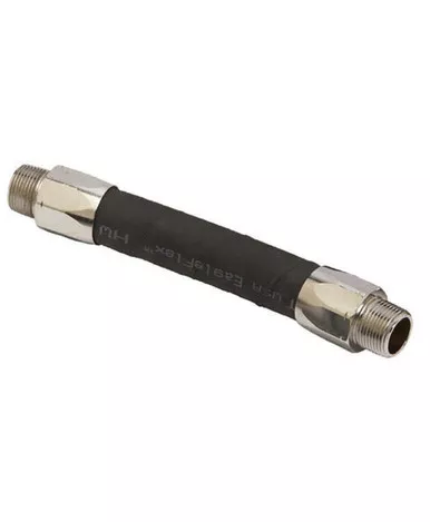 Husky CP16HW12 EagleFlex 1'' x 12' Black Hardwall Whip Hose