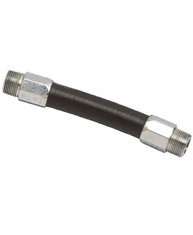 Husky CP16SW35L EagleFlex 1'' x 35' Black Low Cost Softwall Whip Hose