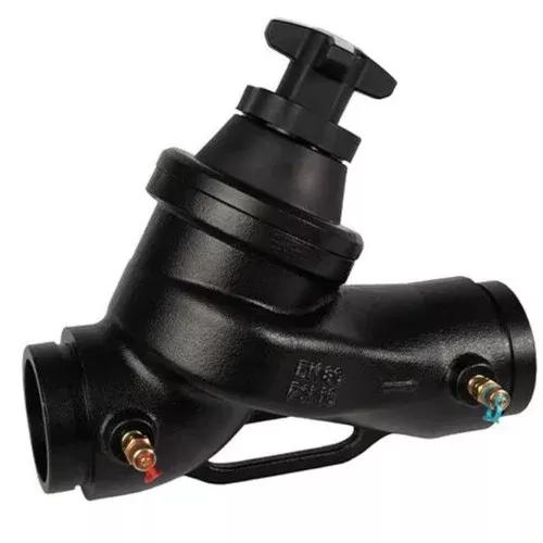 Jomar Valve TG-MGG 10 in. Ductile Iron Grooved End Multi-Turn Manual Balancing Valve – 235 WOG