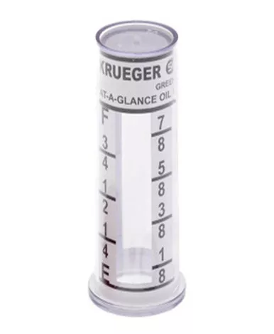 Krueger Sentry Gauge D-CAL Plastic Calibration Replacement Part For At-A-Glance Direct Reading Gauge (Type D)