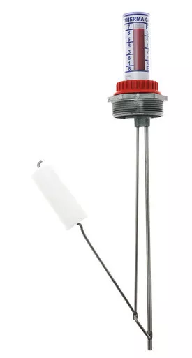 Krueger Sentry Gauge HS1-1.5-25 Type HS1 1.5'' Opening Liquid Level Therma Gauge for 25'' Depth Tank