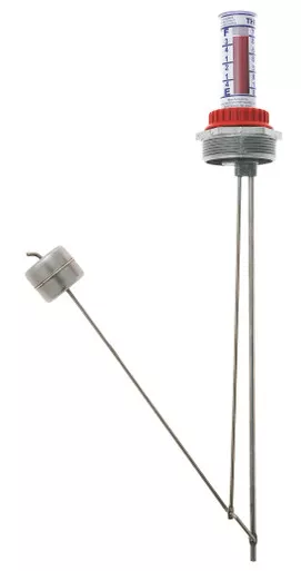 Krueger Sentry Gauge HS2-1.5-61 Type HS2 1.5'' Opening Liquid Level Therma Gauge for 61'' Depth Tank