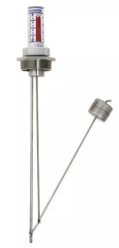 Krueger Sentry Gauge HS3-2-21 Type HS3 2'' Opening Liquid Level Therma Gauge for 21'' Depth Tank