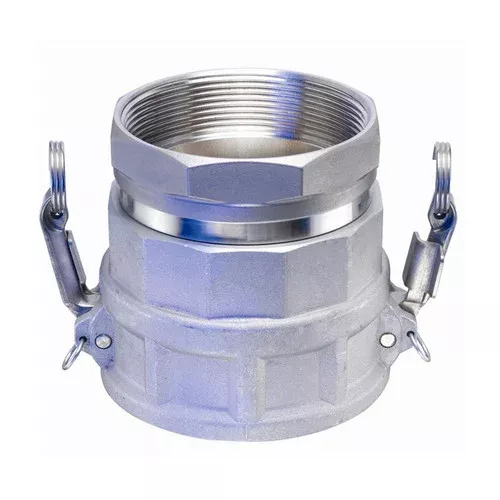 Kuriyama Aluminum Female Coupler x 304SS FNPT Quick-Acting Swivel Coupling
