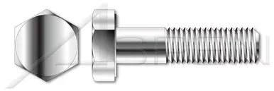 M18-2.5 X 160mm DIN 931 / ISO 4014, Metric, Hex Head Cap Screws Bolts, Part Thread, A4 Stainless Steel