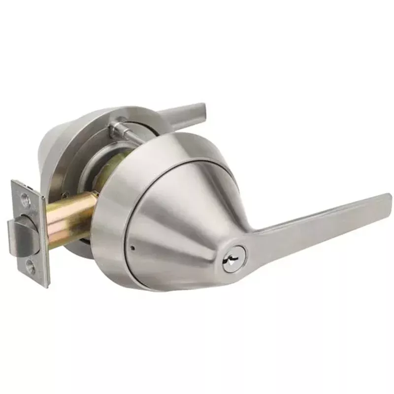 Marks USA 195SSFEL/32D Anti-Ligature Lever Fail Safe Lockset, Schlage “C” Keyway, Keyed Random, [2] Keys, US32D Satin Stainless Steel