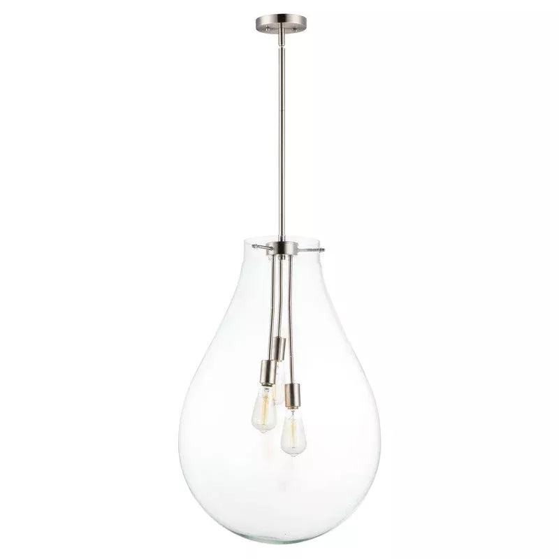 Maxim 10166CLSN – Gourd 3 Light 29″ Pendant