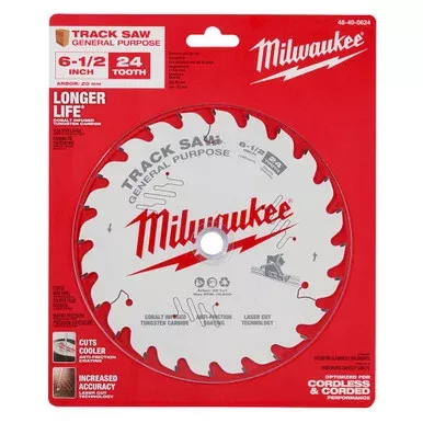 Milwaukee 48-40-0624 6-1/2 24T GP Track Saw Blade