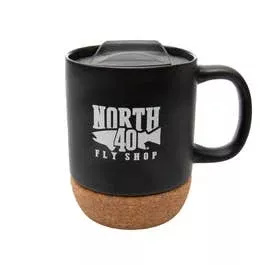 North 40 Fly Shop Cork Ceramic Mug – 12 oz